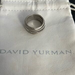 David Yurman diamond twist ring